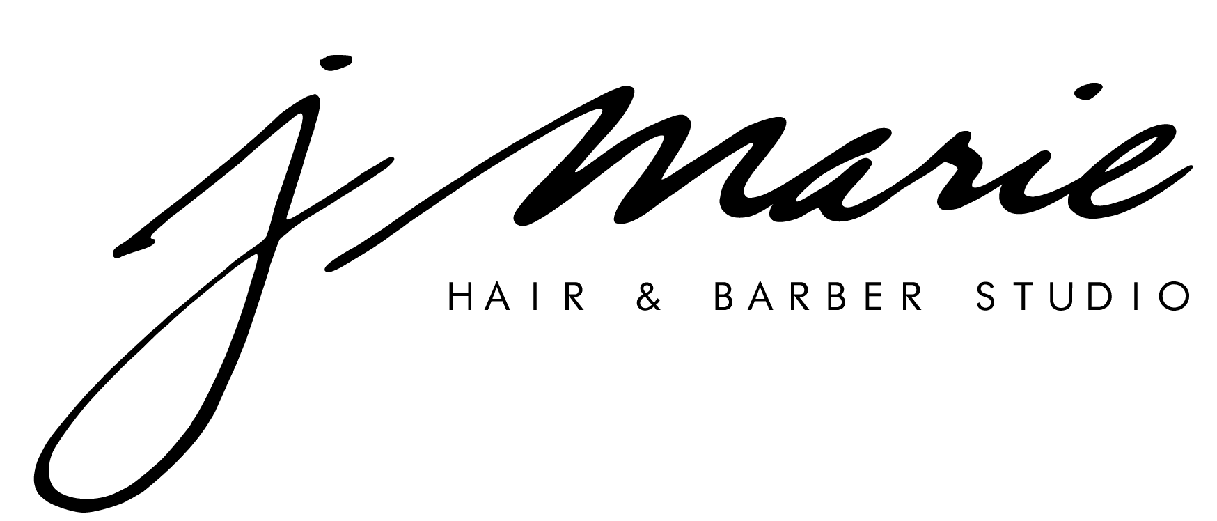 jmarie hair & barber studios- Logo